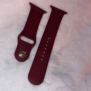 Apple Watch band dark cherry for 42 mm watch